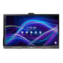 SMARTBoard QX series interactive displays, Black, 75" (QX075), 65-inch (QX065) 4K UHD display